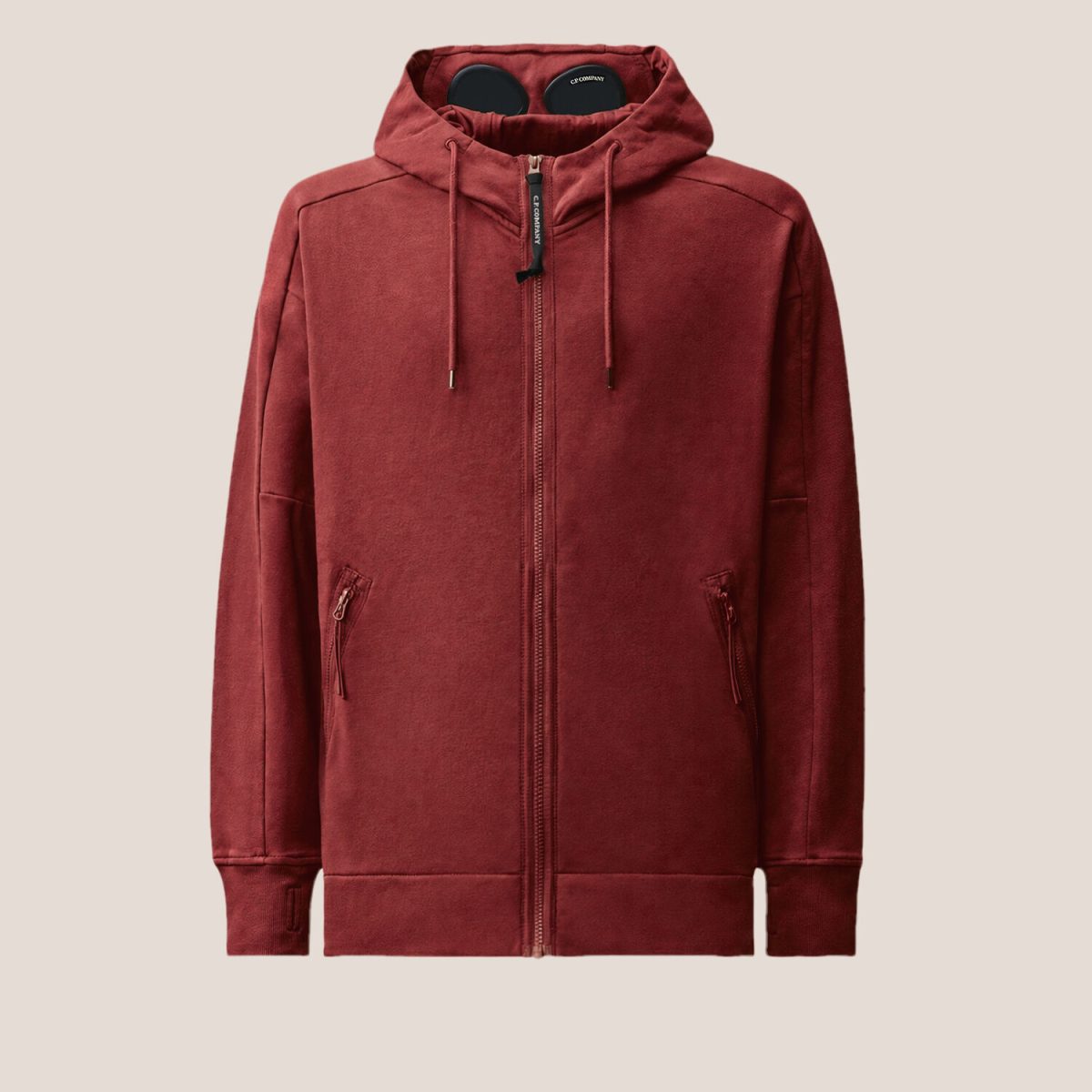 C.P. Company Diagonal Raised Fleece Goggle Zip Sweatshirt