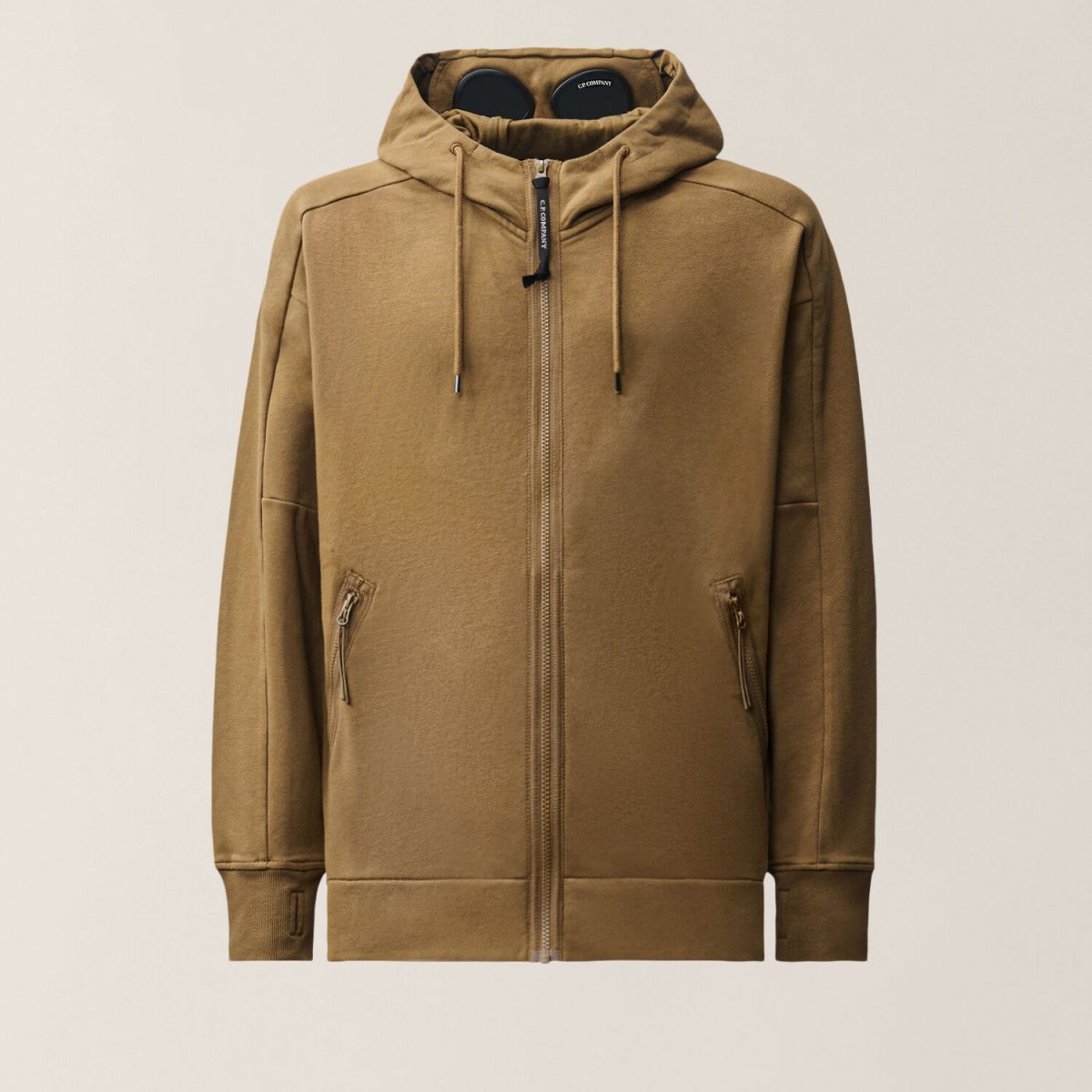 C.P. Company Diagonal Raised Fleece Goggle Zip Sweatshirt