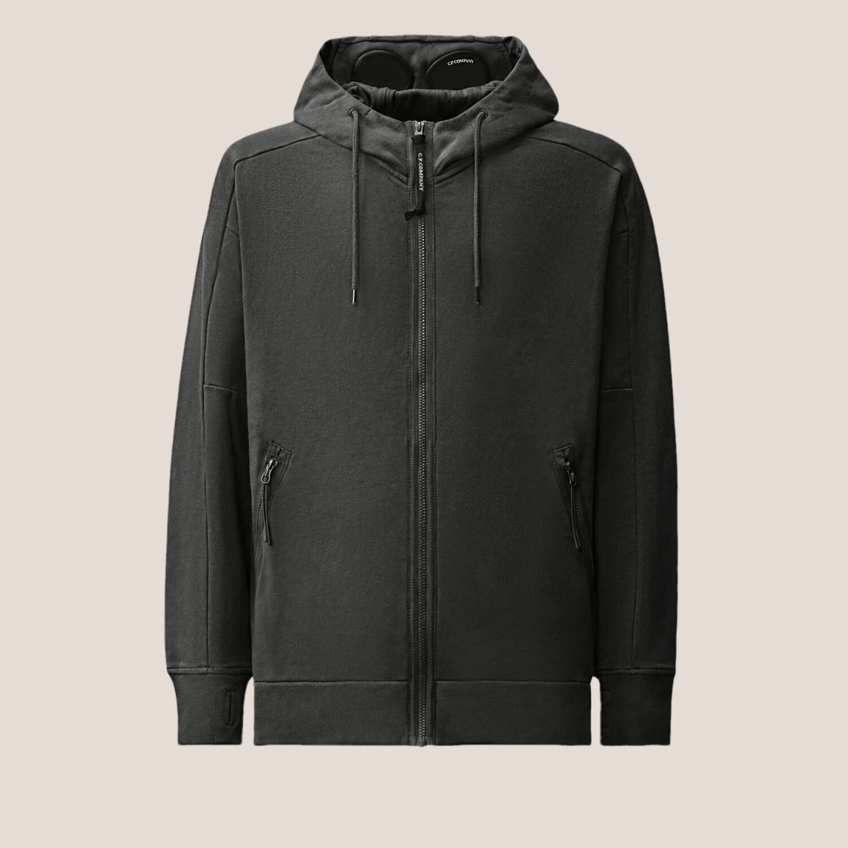 C.P. Company Diagonal Raised Fleece Goggle Zip Sweatshirt