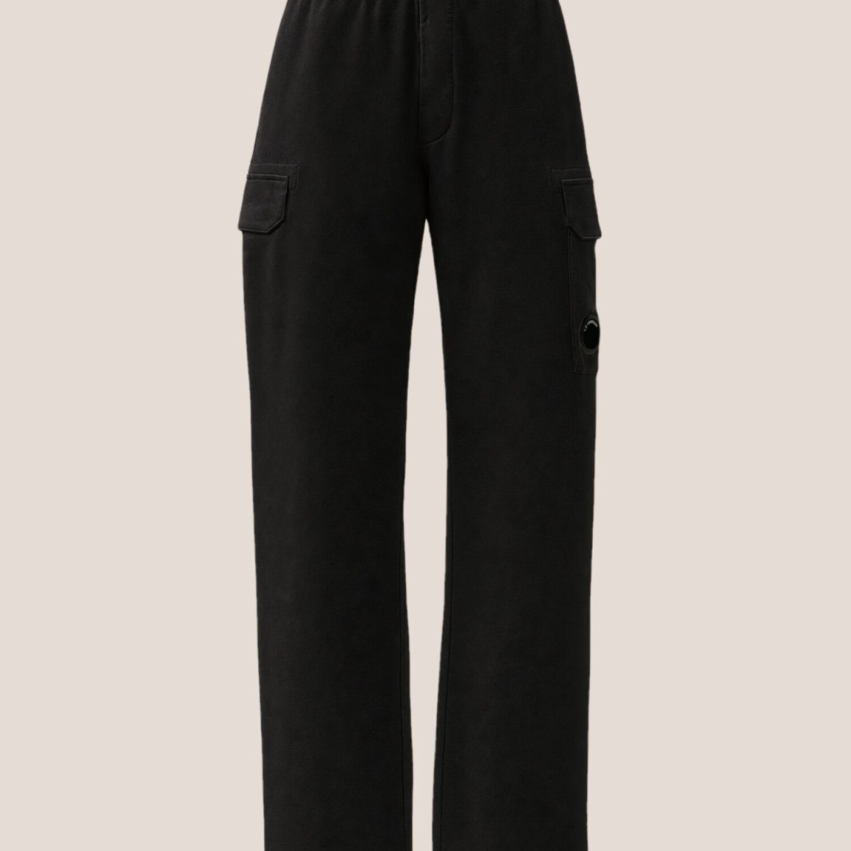 C.P. Company Diagonal Raised Fleece Lens Cargo Sweatpants