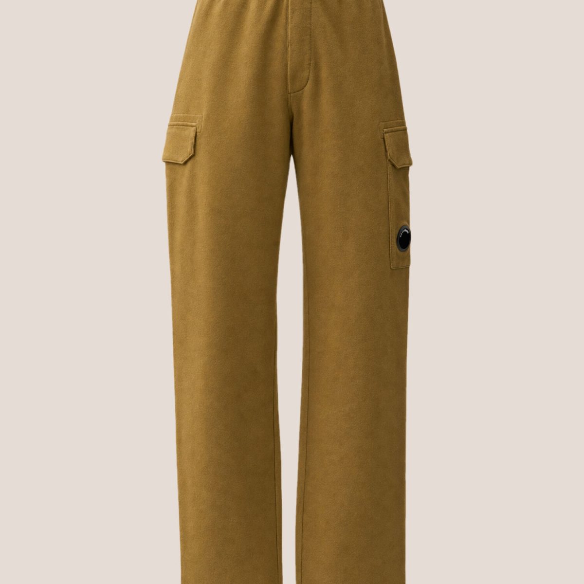 C.P. Company Diagonal Raised Fleece Lens Cargo Sweatpants
