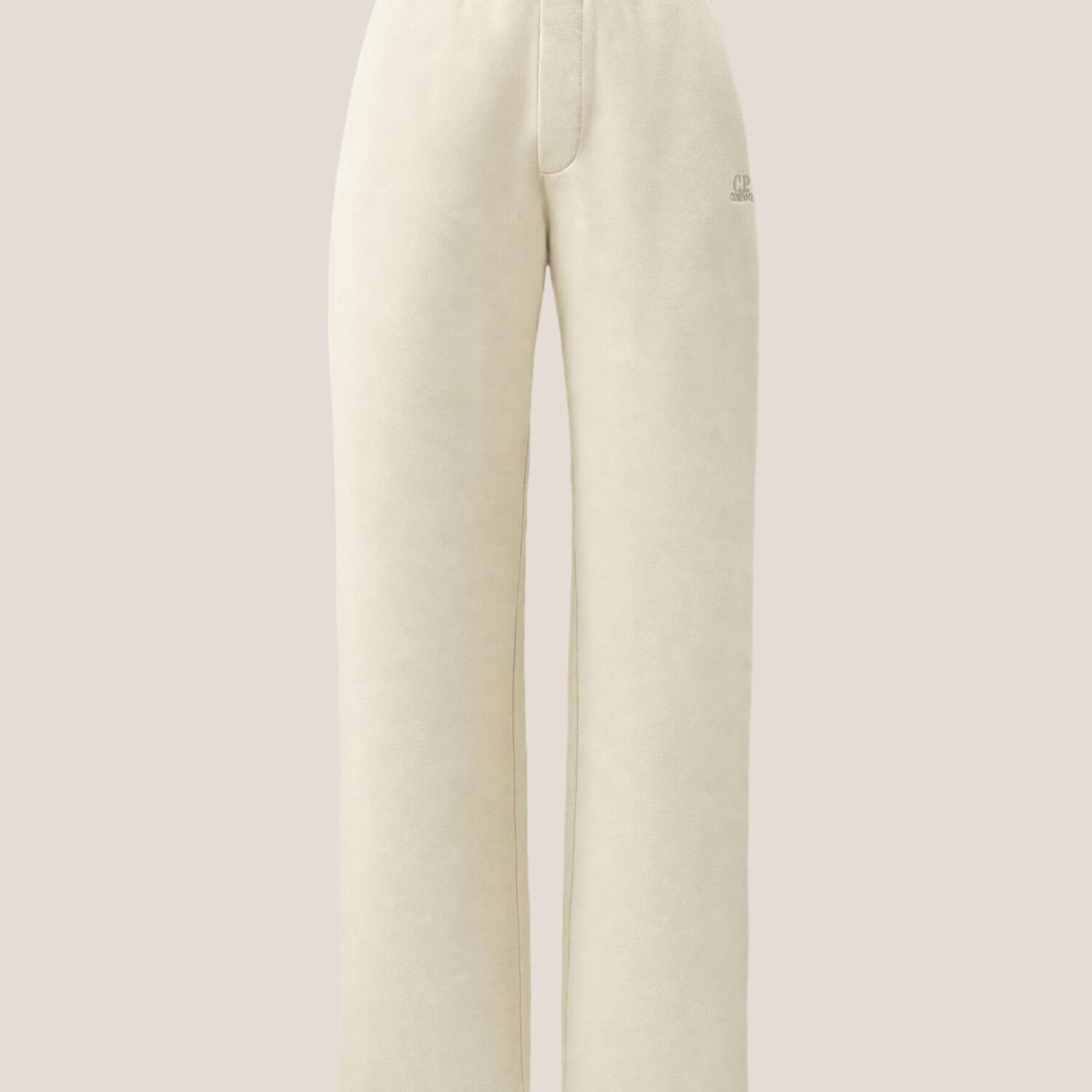 C.P. Company Diagonal Raised Fleece Logo Sweatpants