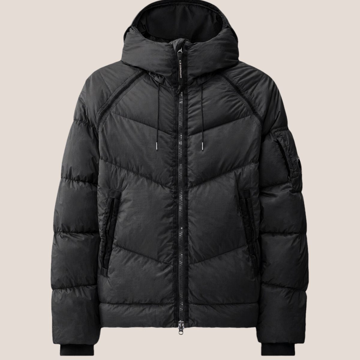 C.P. Company Down Shield Lens Hooded Puffer