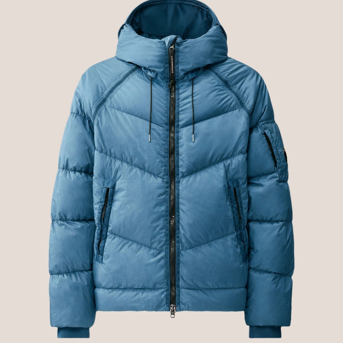 C.P. Company Down Shield Lens Hooded Puffer