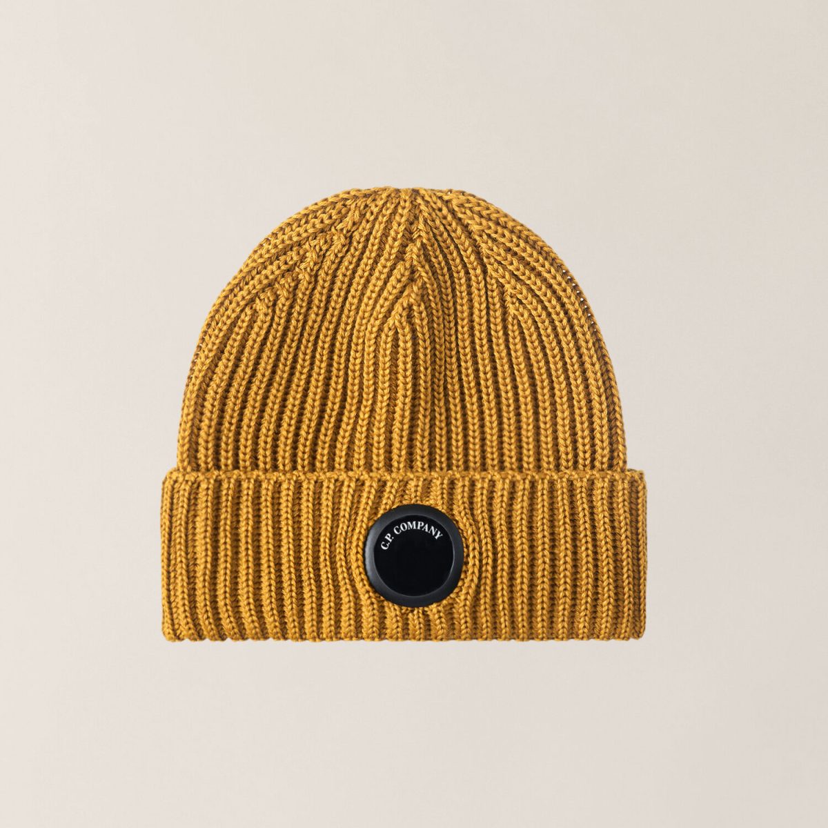 C.P. Company Extrafine Merino Wool Lens Beanie