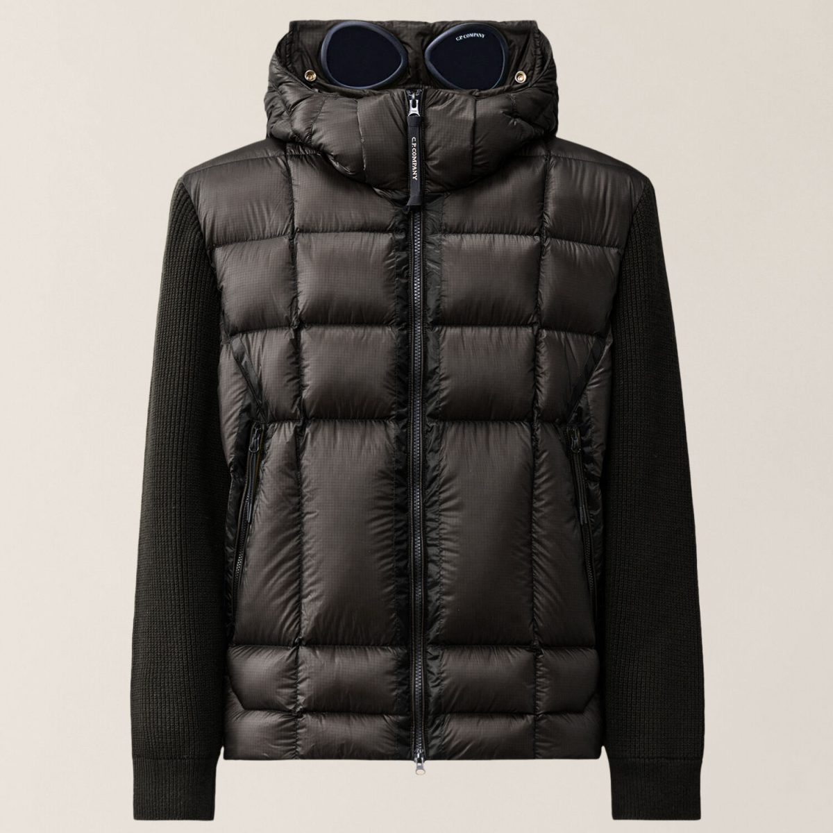 C.P. Company Extrafine Merino Wool Mixed Goggle Sweater