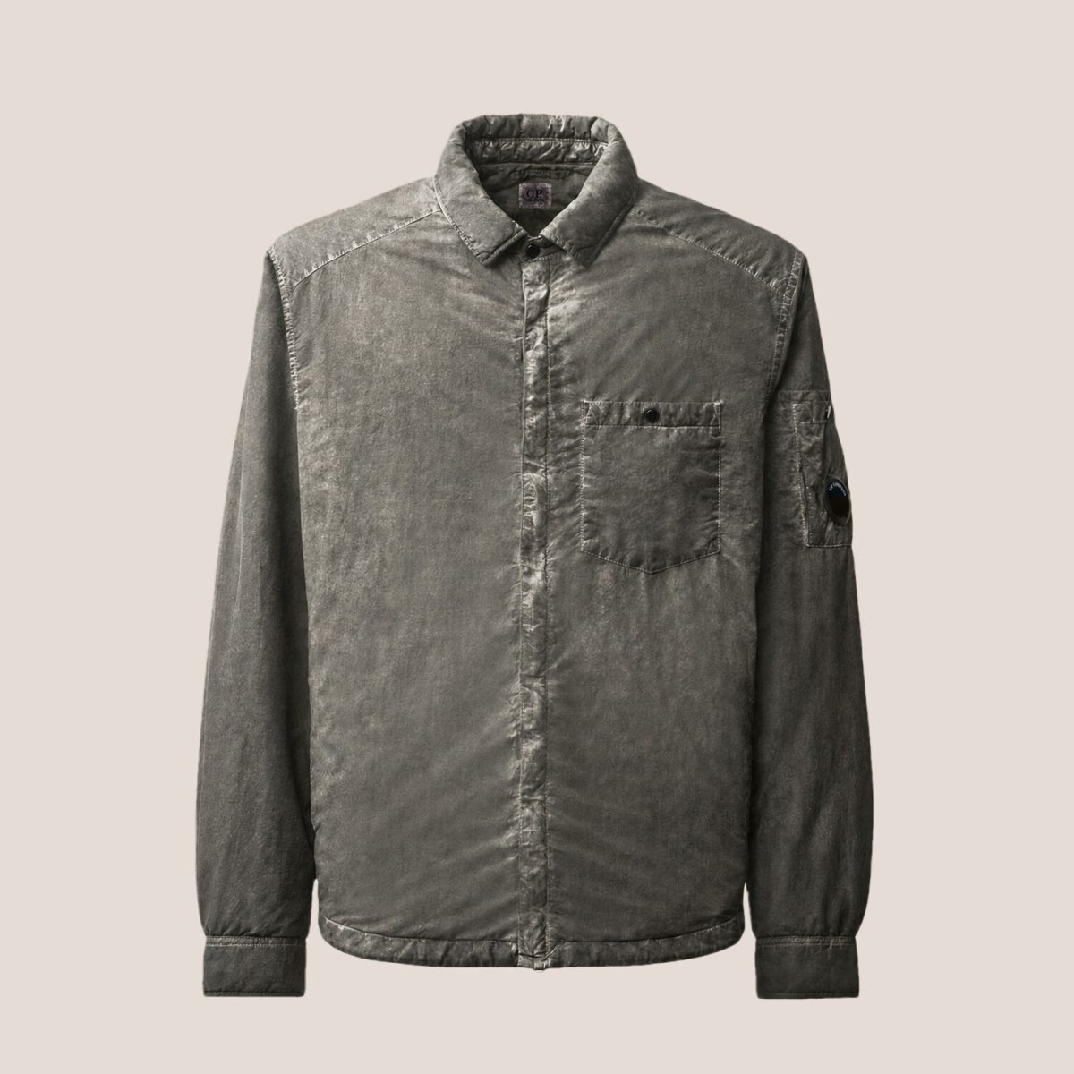 C.P. Company Flatt Nylon Lens Re-Colour Overshirt