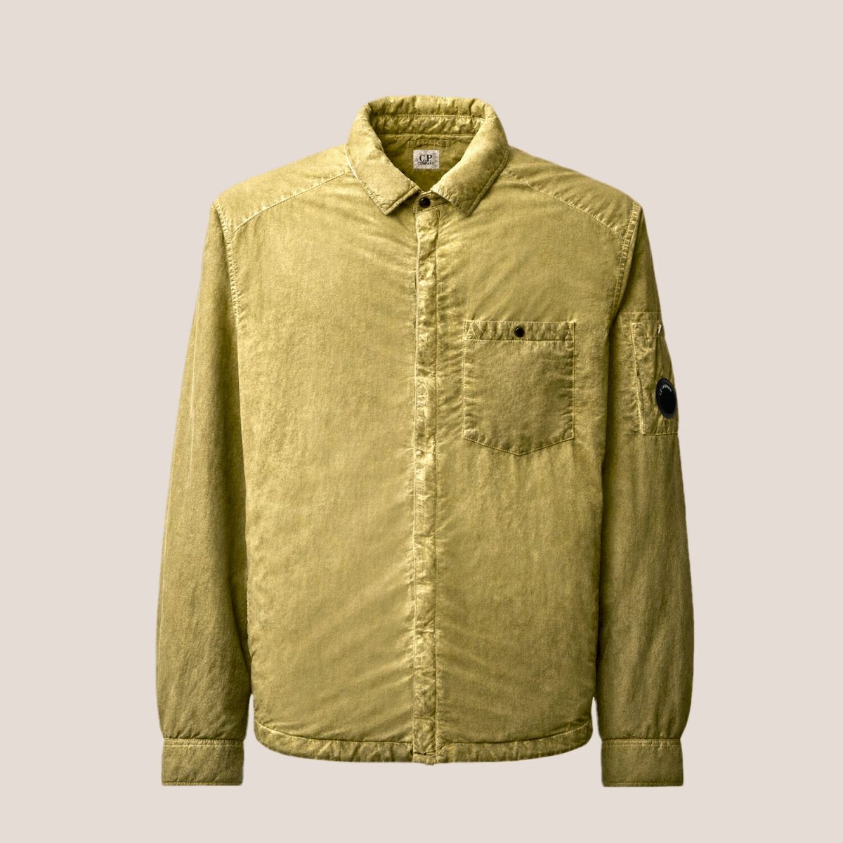 C.P. Company Flatt Nylon Lens Re-Colour Overshirt
