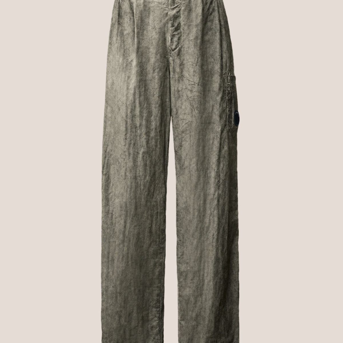 C.P. Company Flatt Nylon Loose Lens Re-Colour Cargo Pants