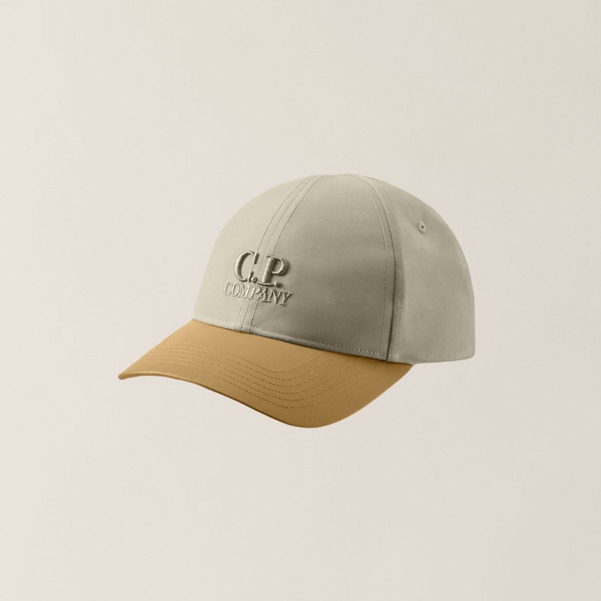 C.P. Company Flatt Nylon Mixed Logo Cap