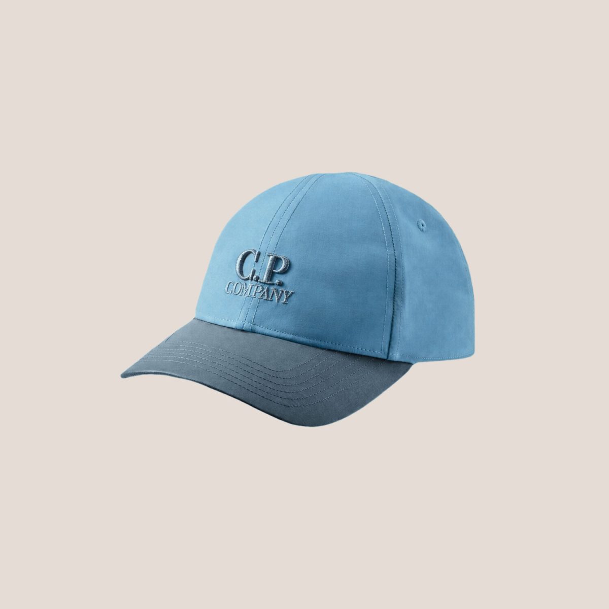 C.P. Company Flatt Nylon Mixed Logo Cap