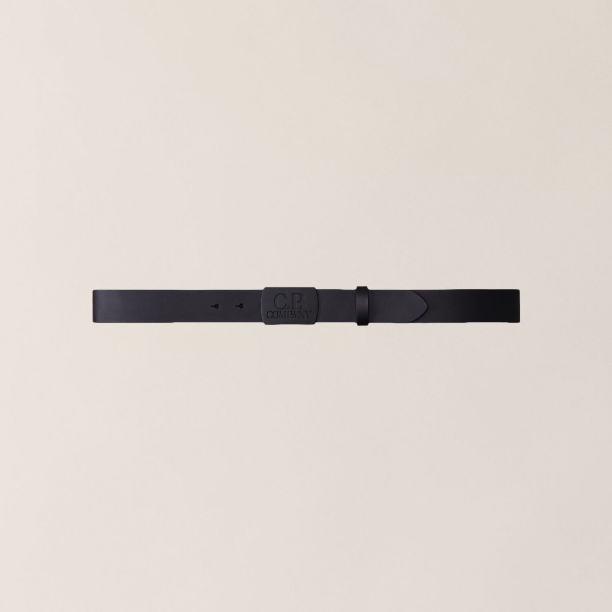 C.P. Company Leather Buckle Belt