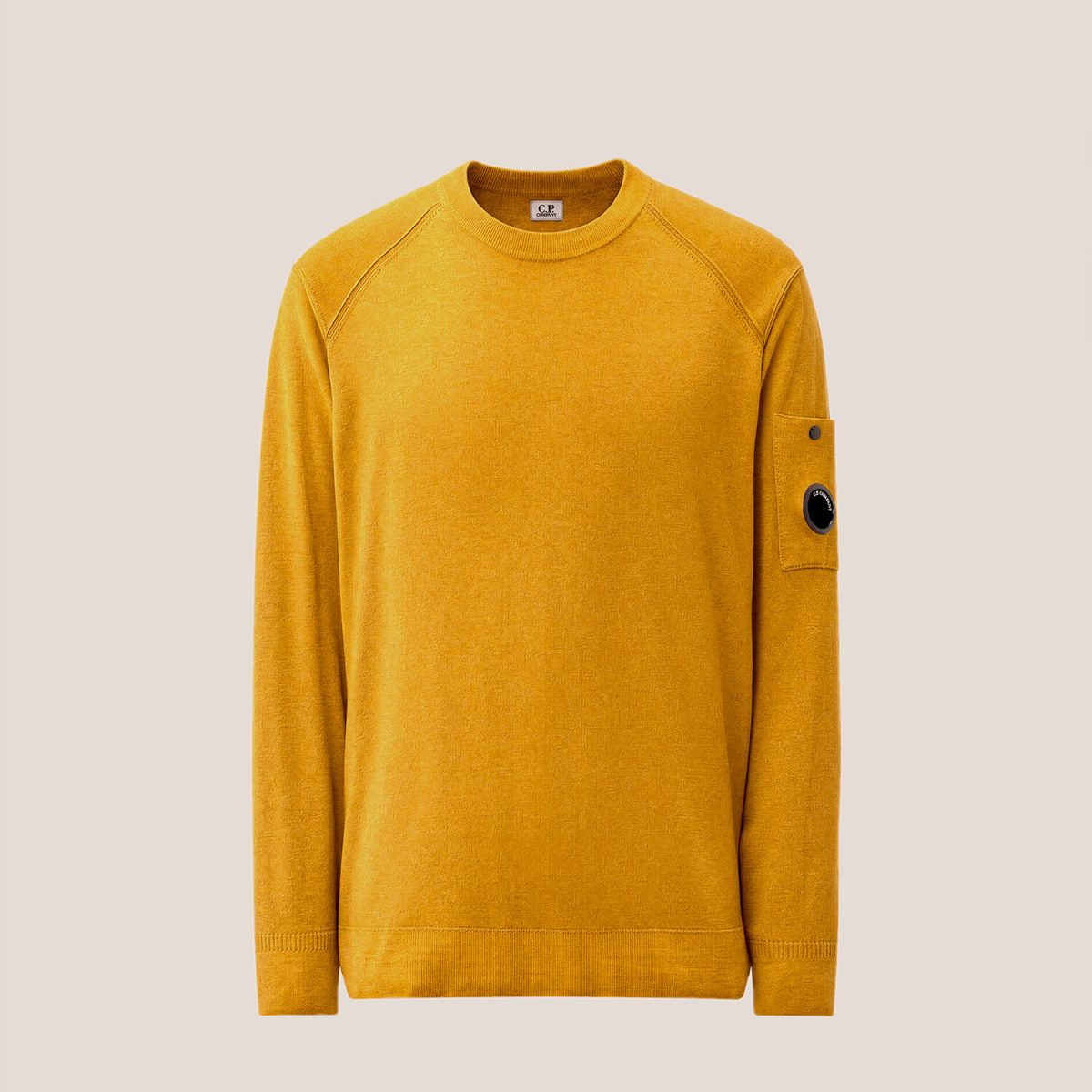 C.P. Company Merino Wool Lens Crewneck Sweater