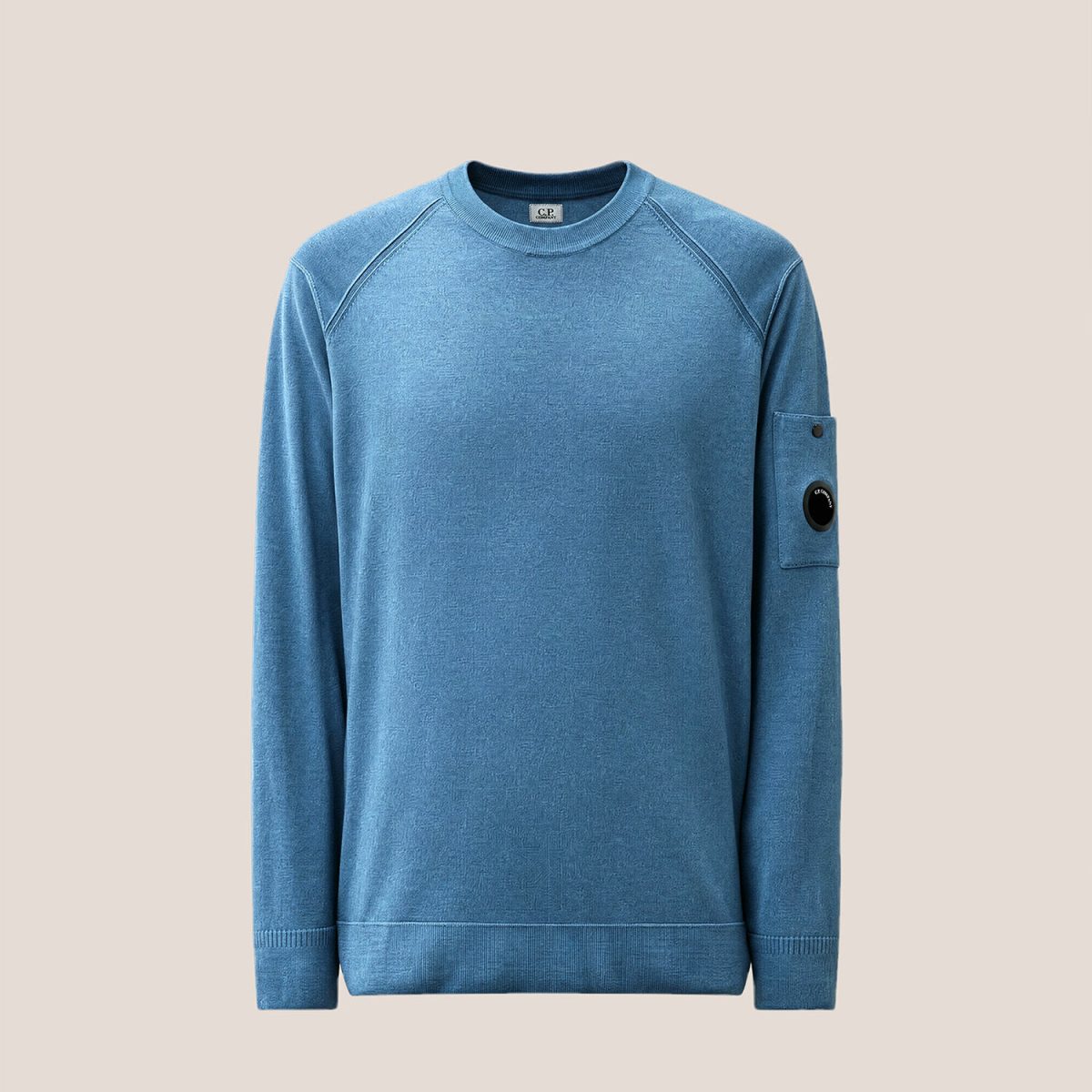 C.P. Company Merino Wool Lens Crewneck Sweater