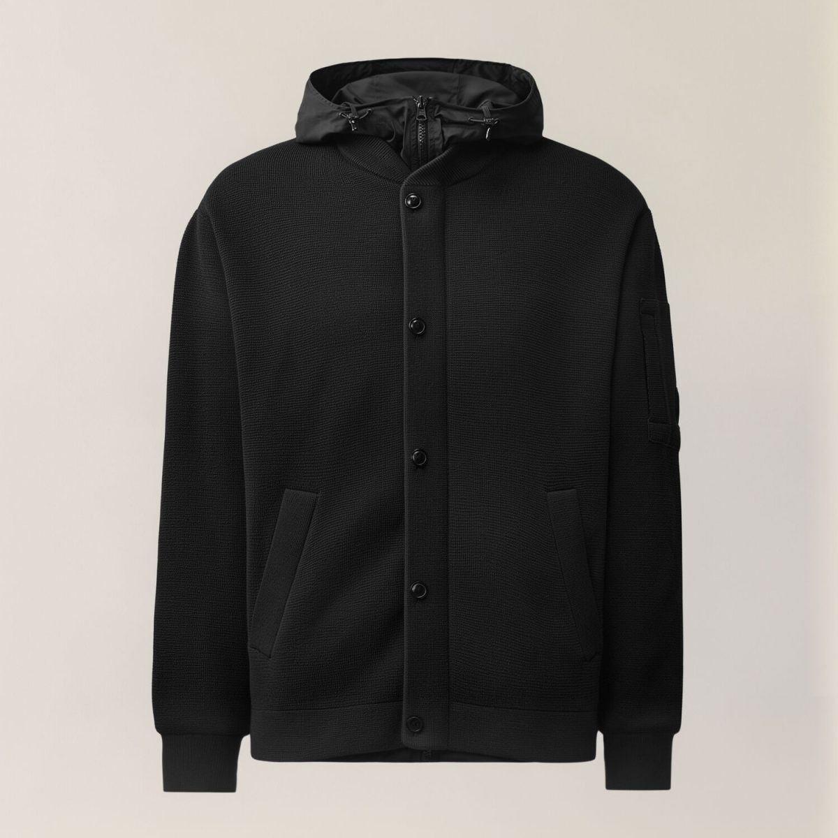 C.P. Company Merino Wool Mixed Reversible Cardigan