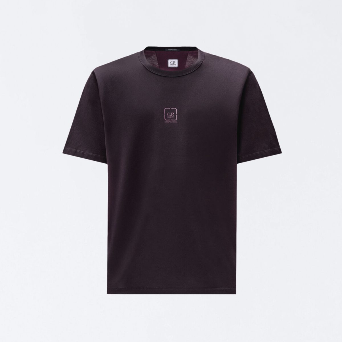 C.P. Company Metropolis Series Mercerized Jersey Printed Short Sleeve Crewneck Badge T-Shirt