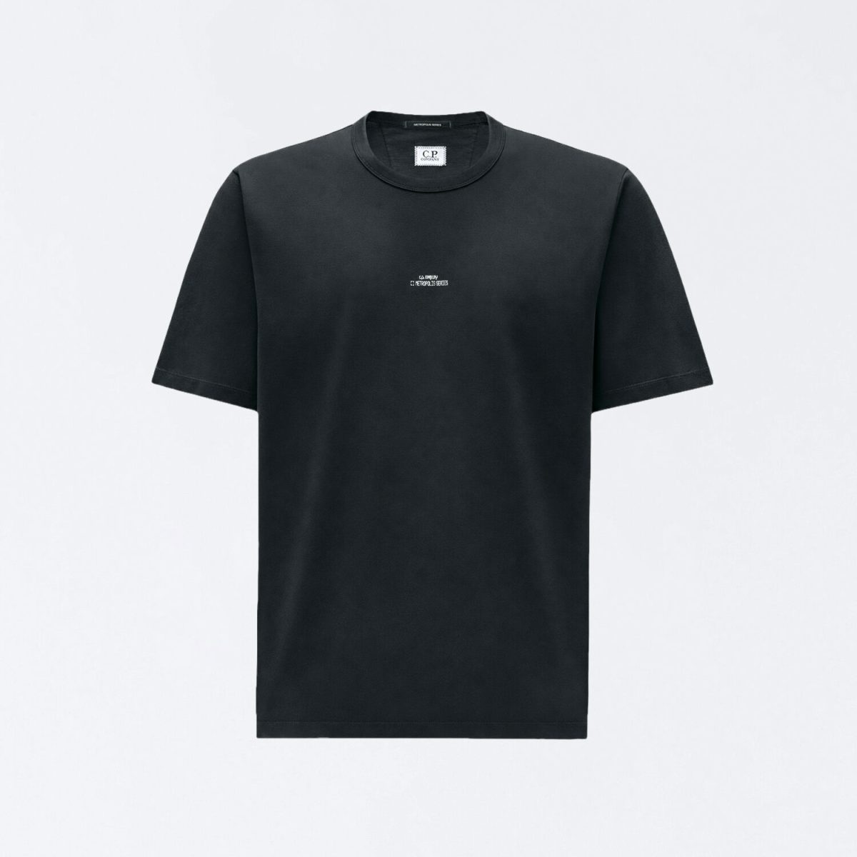 C.P. Company Metropolis Series Mercerized Jersey Short Sleeve Crewneck Logo T-Shirt