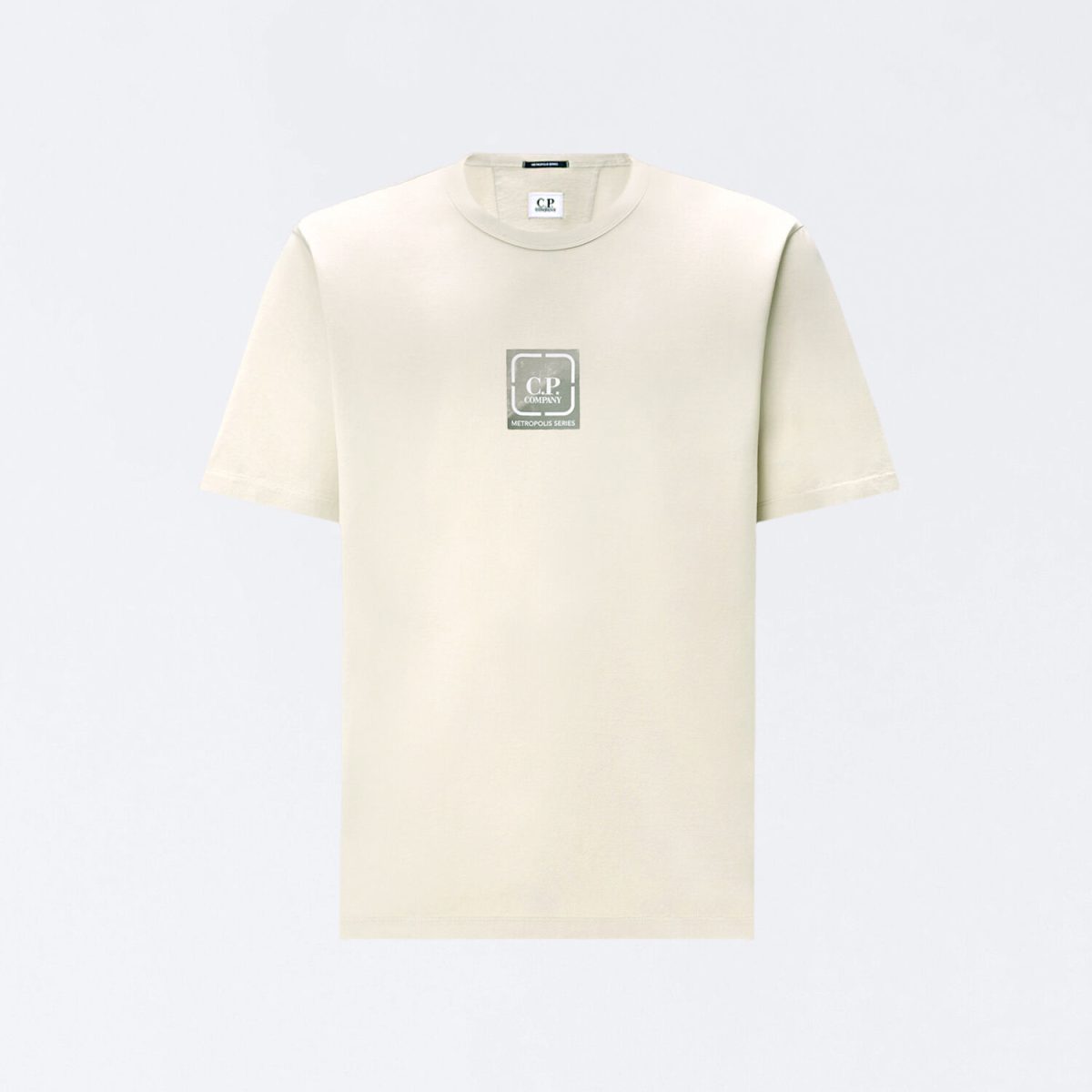 C.P. Company Metropolis Series Mercerized Jersey Short Sleeve Crewneck Architecture Graphic T-Shirt