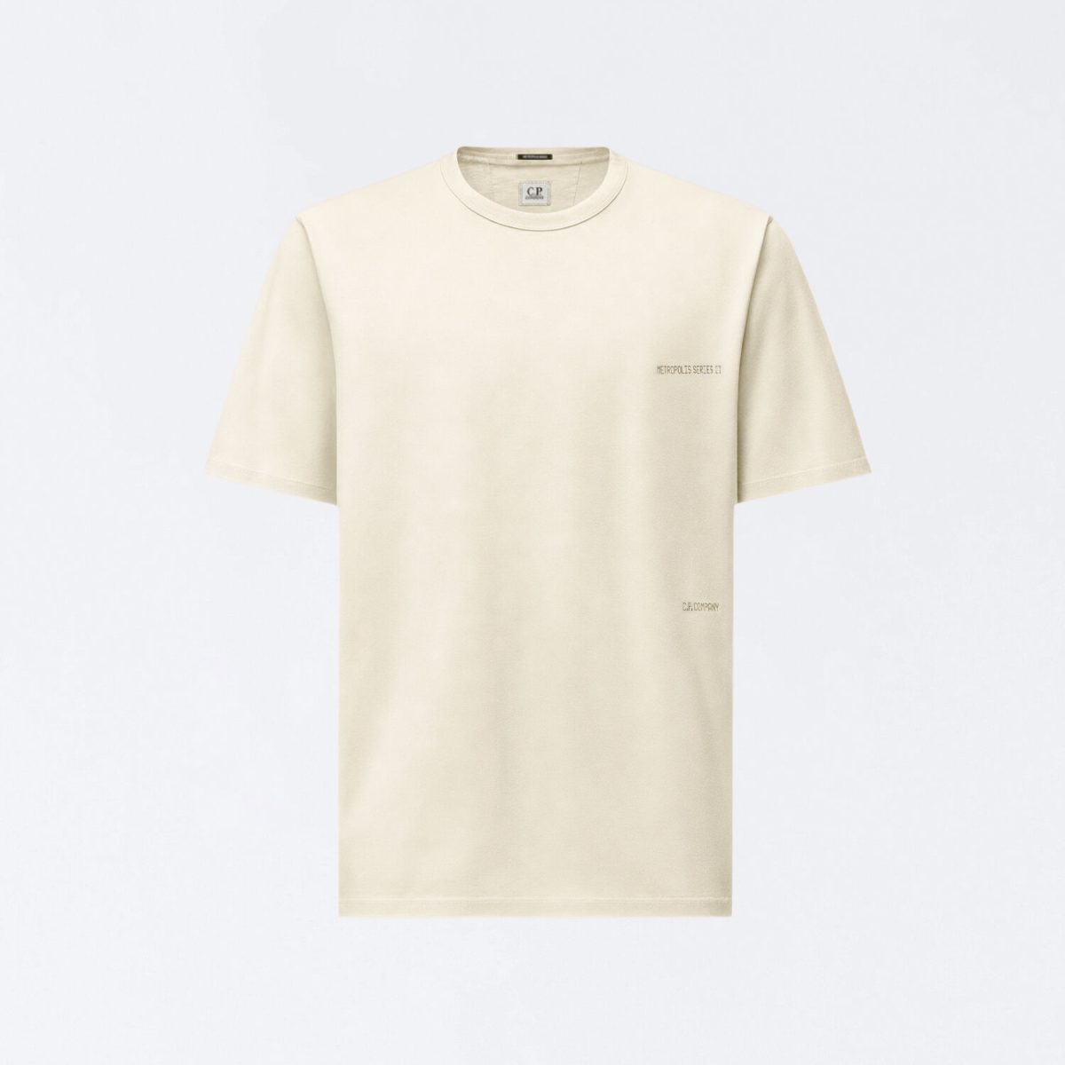 C.P. Company Metropolis Series Mercerized Jersey Short Sleeve Crewneck Urban Graphic T-Shirt