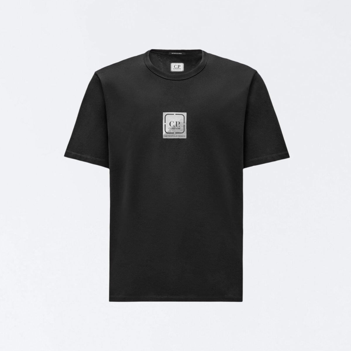 C.P. Company Metropolis Series Mercerized Jersey Short Sleeve Crewneck Architecture Graphic T-Shirt