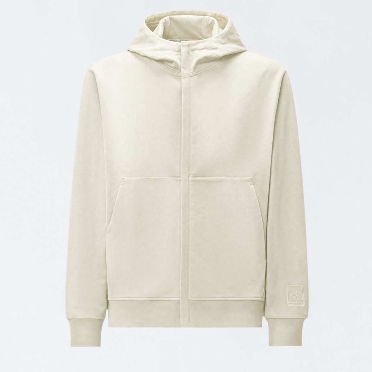 C.P. Company Metropolis Series Stretch Fleece Hooded Logo Sweatshirt