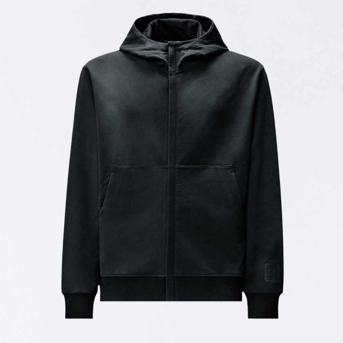 C.P. Company Metropolis Series Stretch Fleece Hooded Logo Sweatshirt