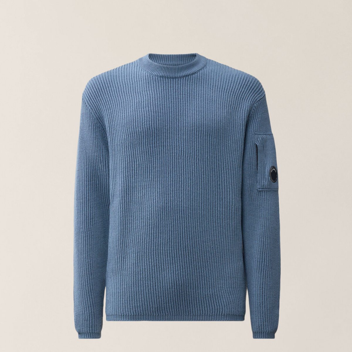 C.P. Company Re-Wool Lens Crewneck Sweater