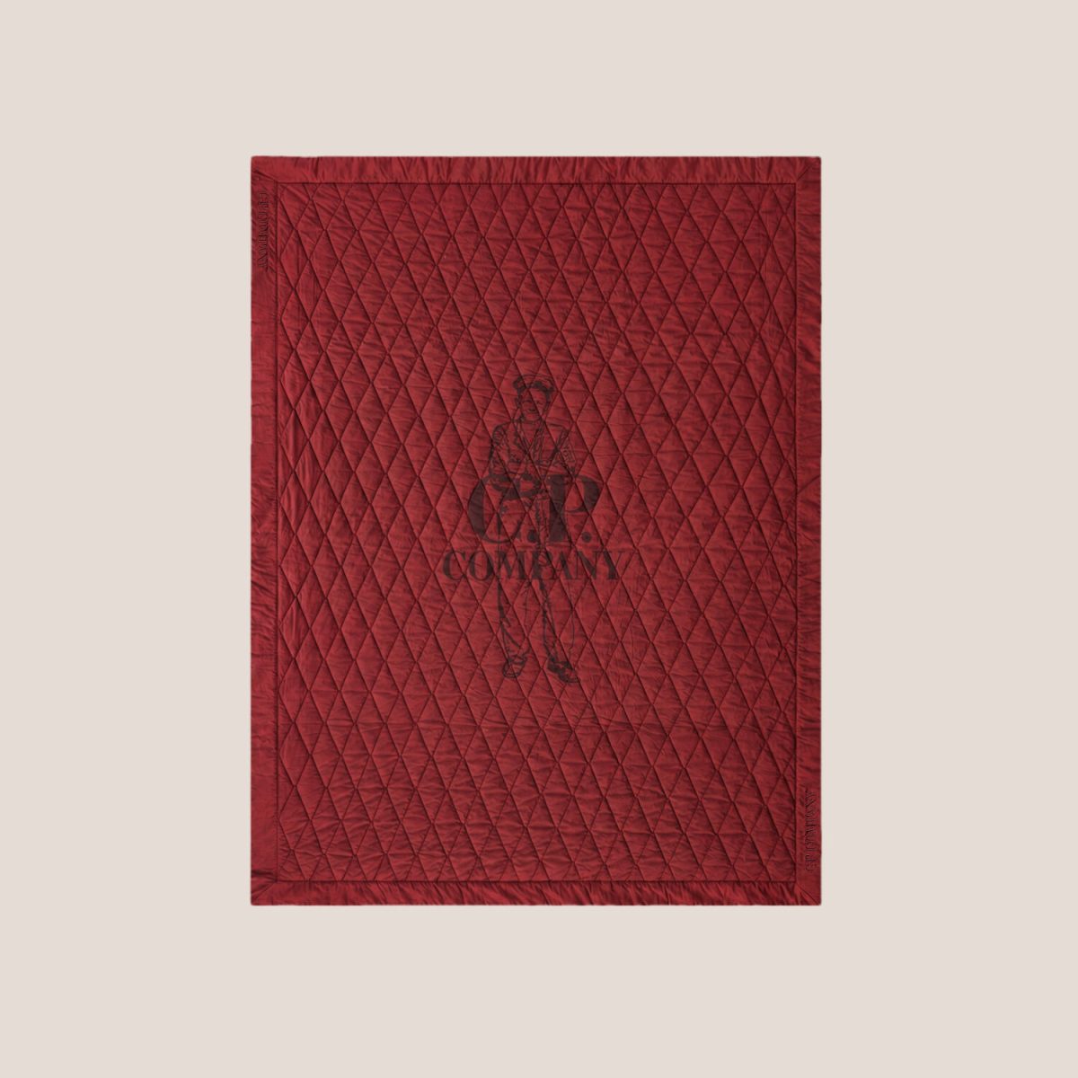 C.P. Company Silk Hand Nylon Quilted Padded Blanket