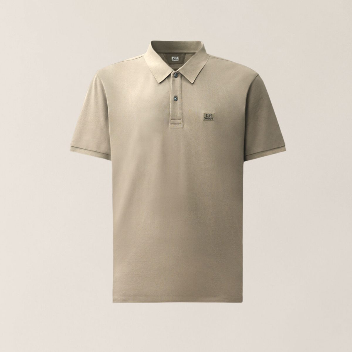 C.P. Company Stretch Piquet Short Sleeve Polo