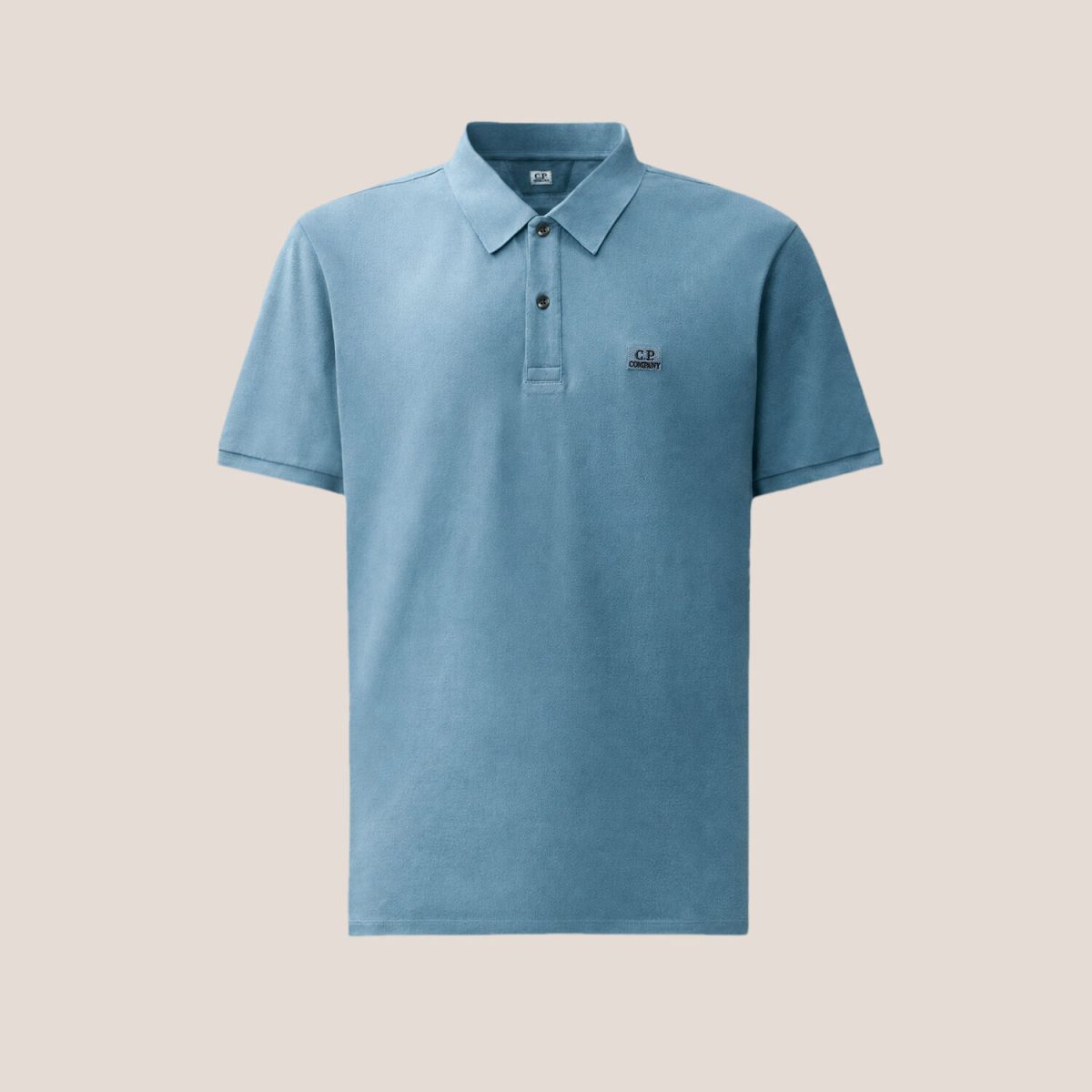 C.P. Company Stretch Piquet Short Sleeve Polo