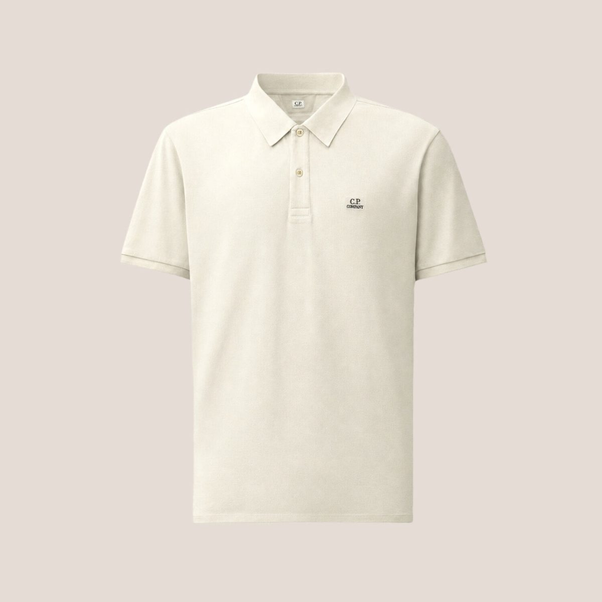 C.P. Company Stretch Piquet Short Sleeve Polo