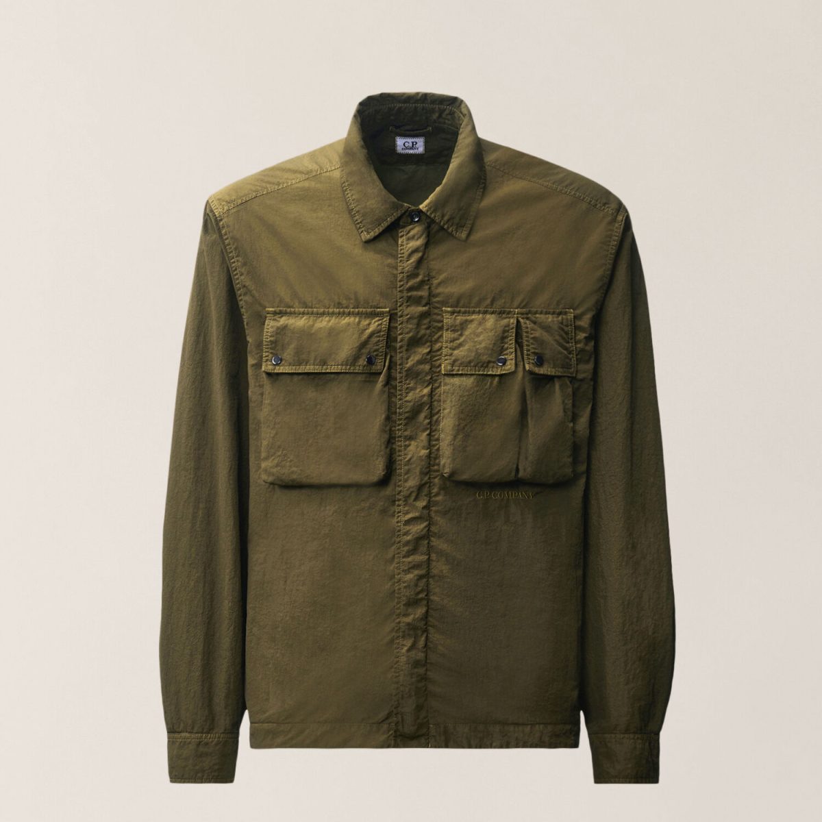 C.P. Company T-St Nylon Zipped Overshirt