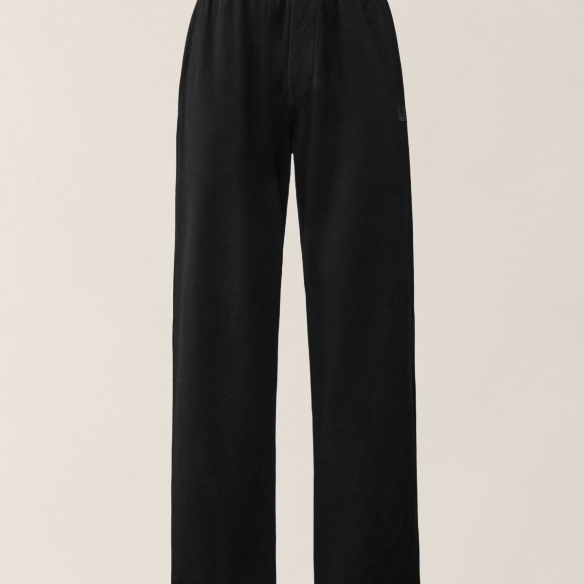 C.P. Company Wool Fleece Logo Sweatpants