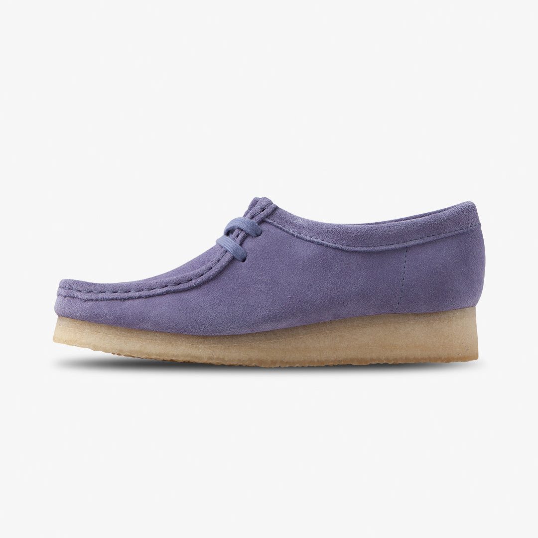 Clarks Originals Wallabee Purple Interest