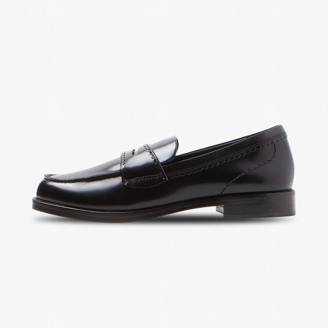 Clarks Straven Edge Black Leather