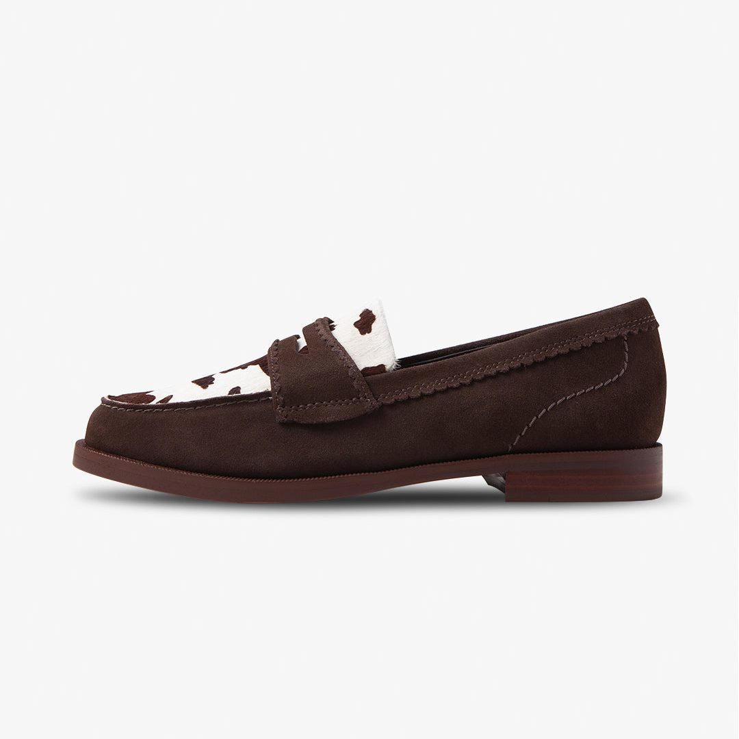 Clarks Straven Edge Cow Print