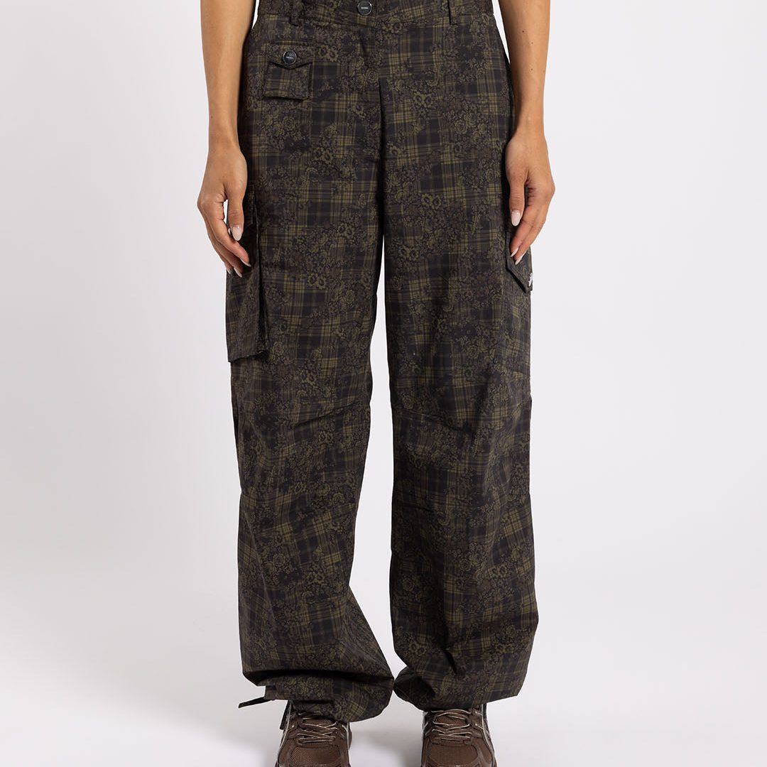 Ganni Pocket Cargo Pants Gothic