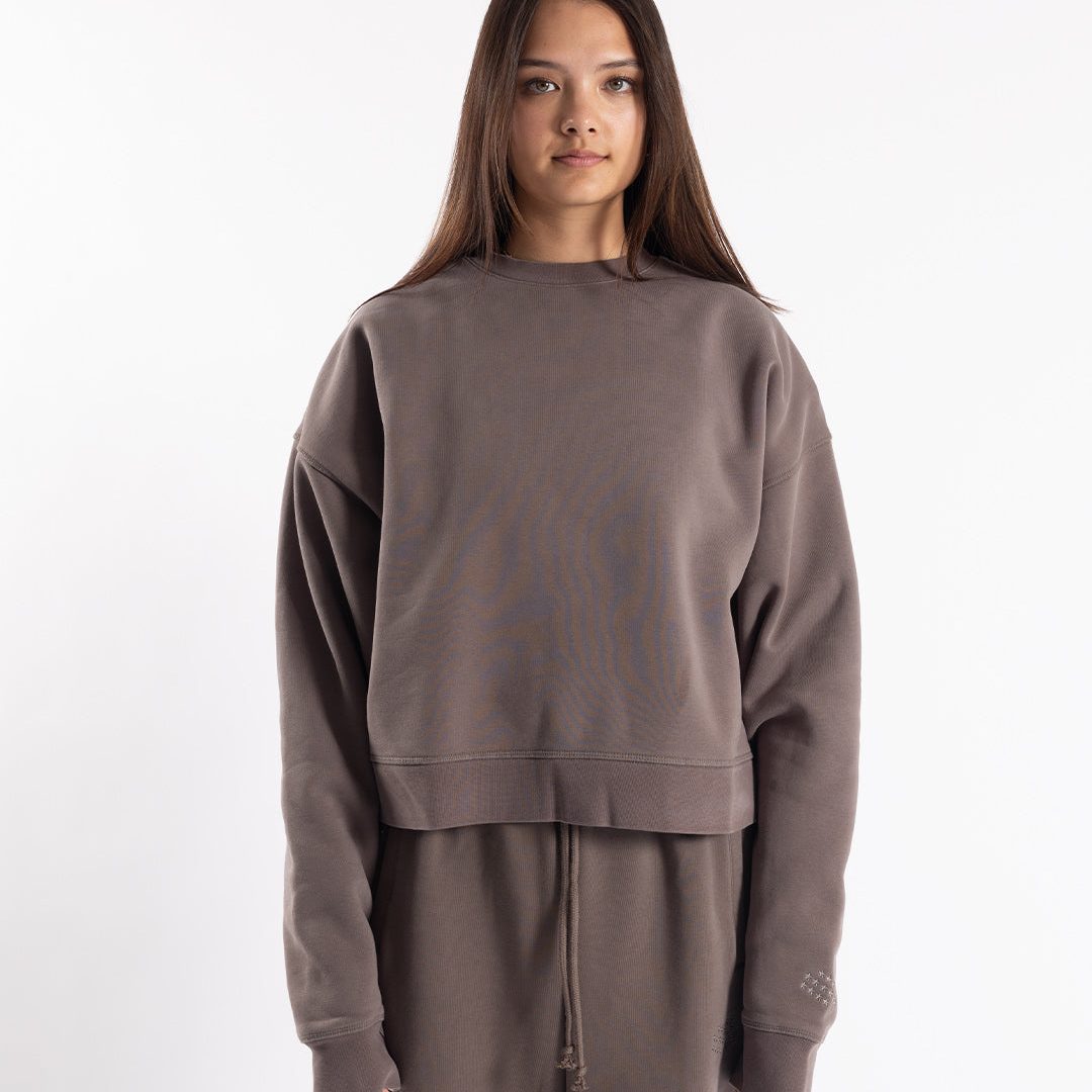 Jordan x IH Essentials Crop Sweater Cave