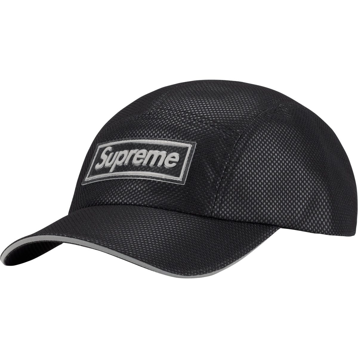 Metallic Mesh Camp Cap