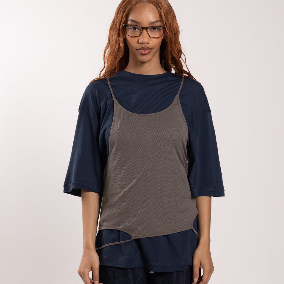 Rhodolirion Camisole Top/Loose Fitting Tee