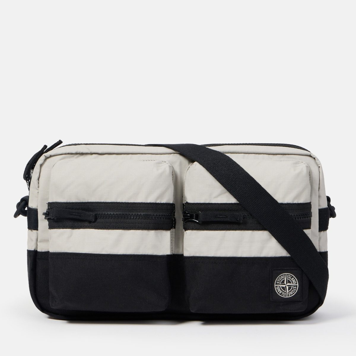 Stone Island Crossbody bag with multiple pockets and removable strap