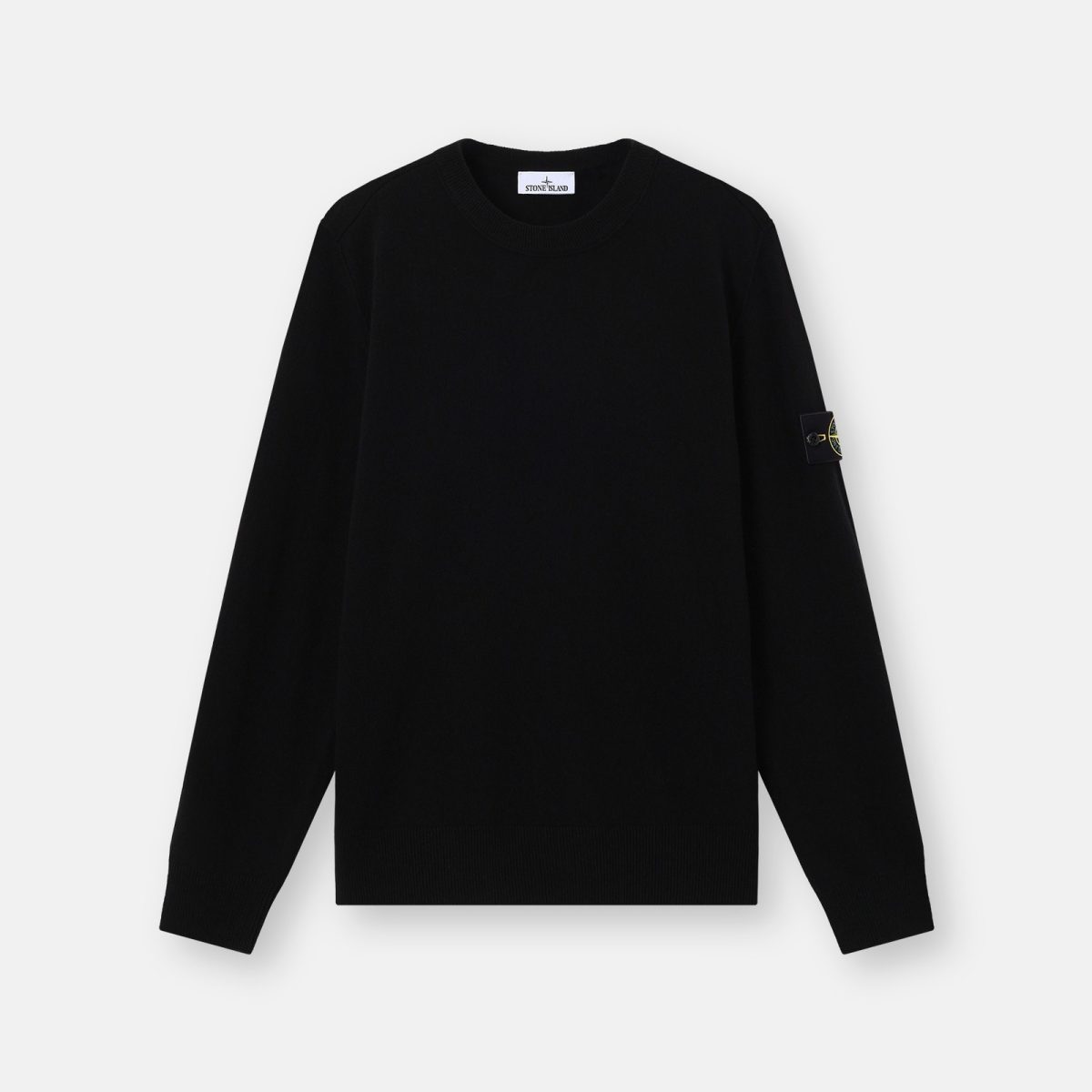 Stone Island Loose-fit crewneck jumper with ribbed trims