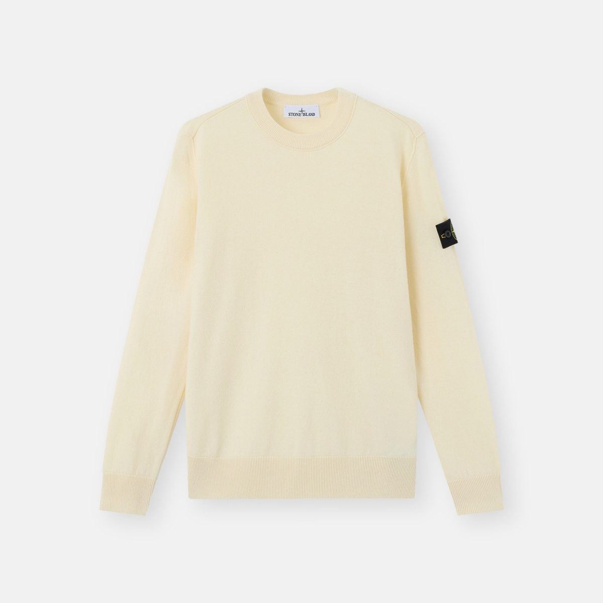 Stone Island Loose-fit crewneck jumper with ribbed trims
