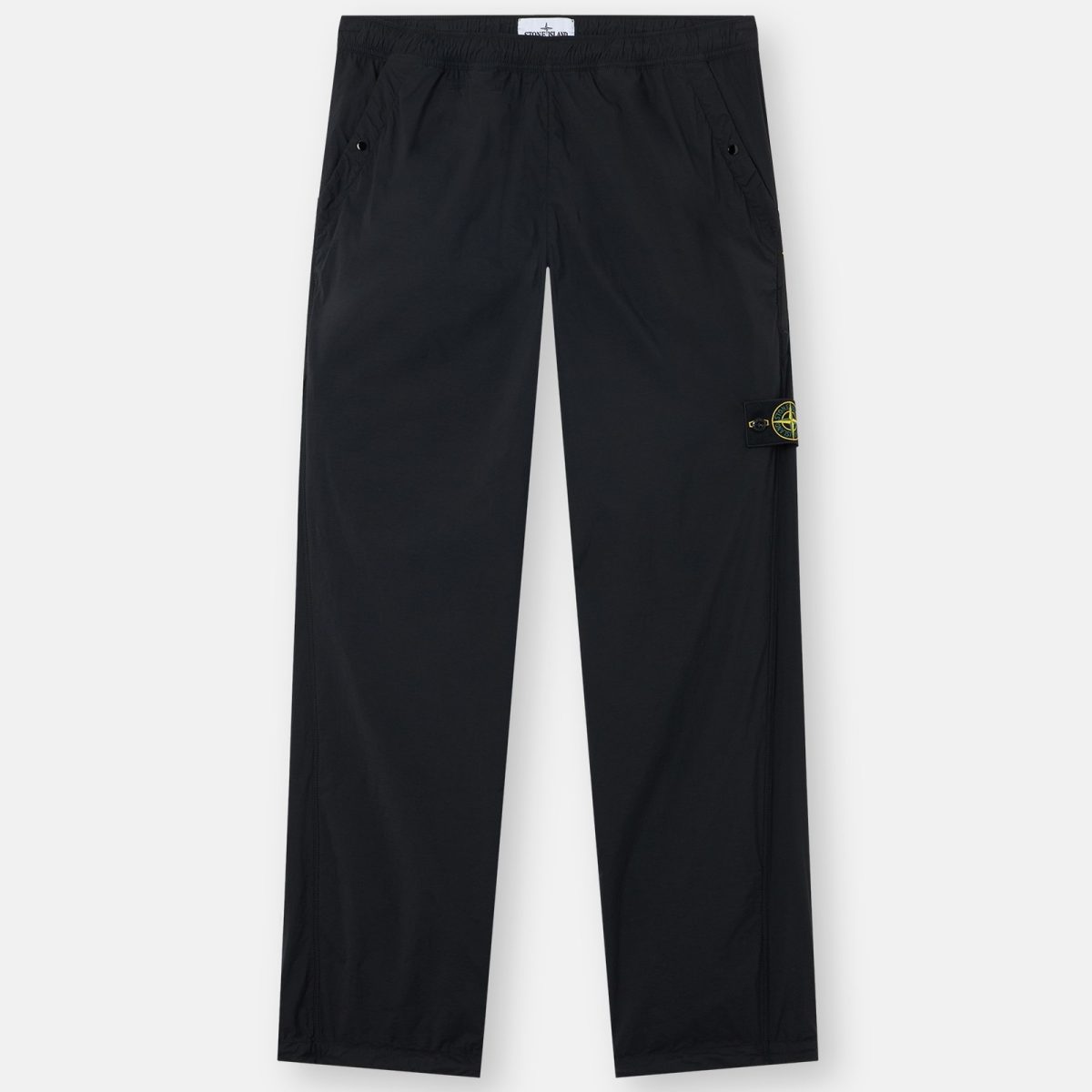Stone Island Loose-fit trousers with dual zip back pockets
