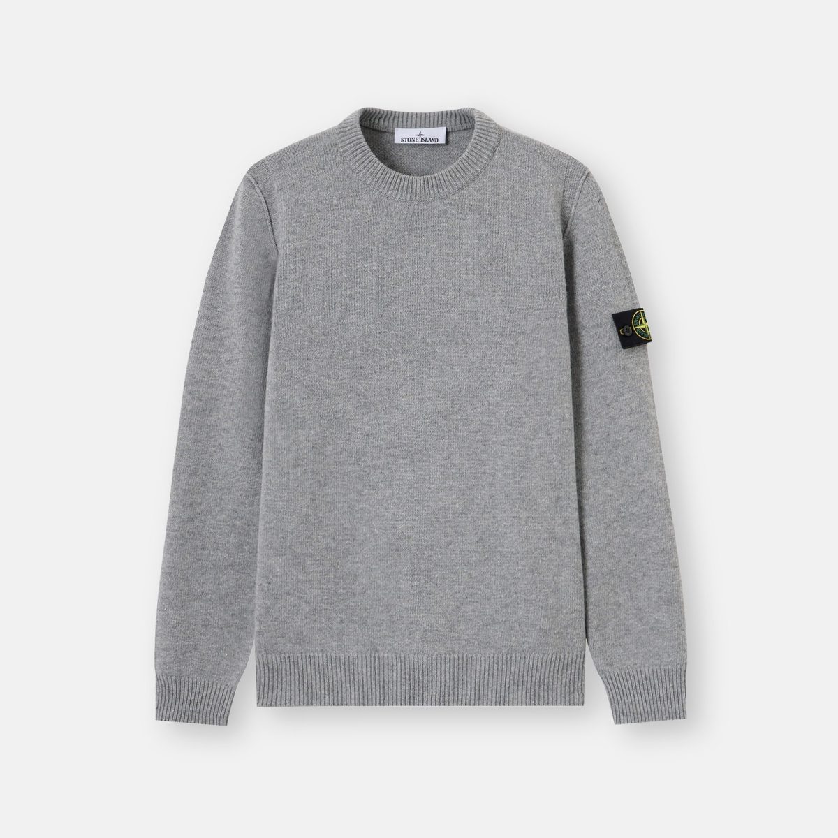 Stone Island Regular-fit crewneck jumper with ribbed trims