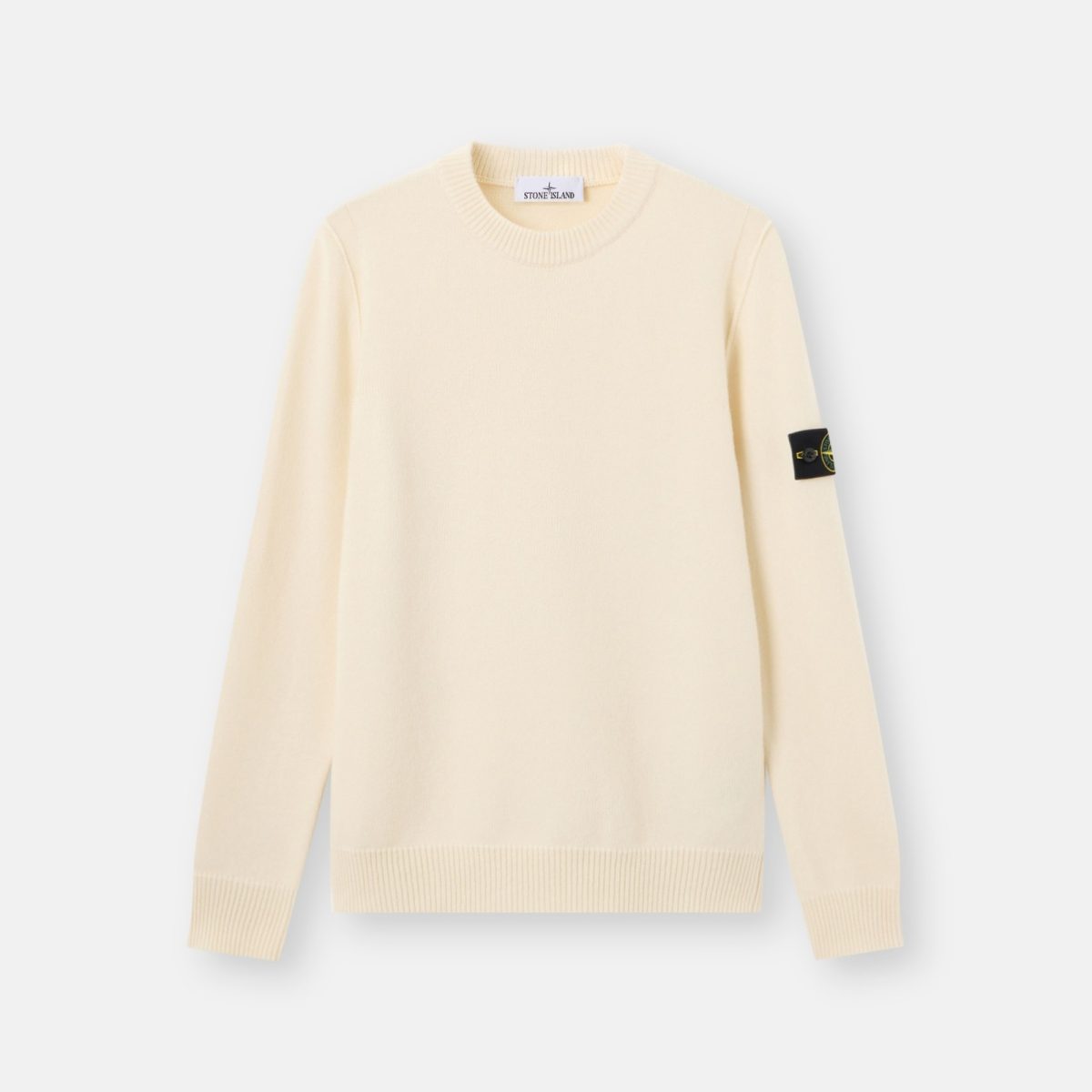 Stone Island Regular-fit crewneck jumper with ribbed trims