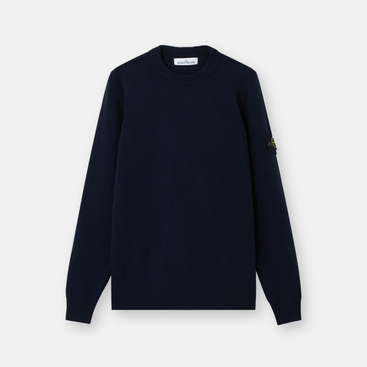 Stone Island Regular-fit crewneck jumper with ribbed trims
