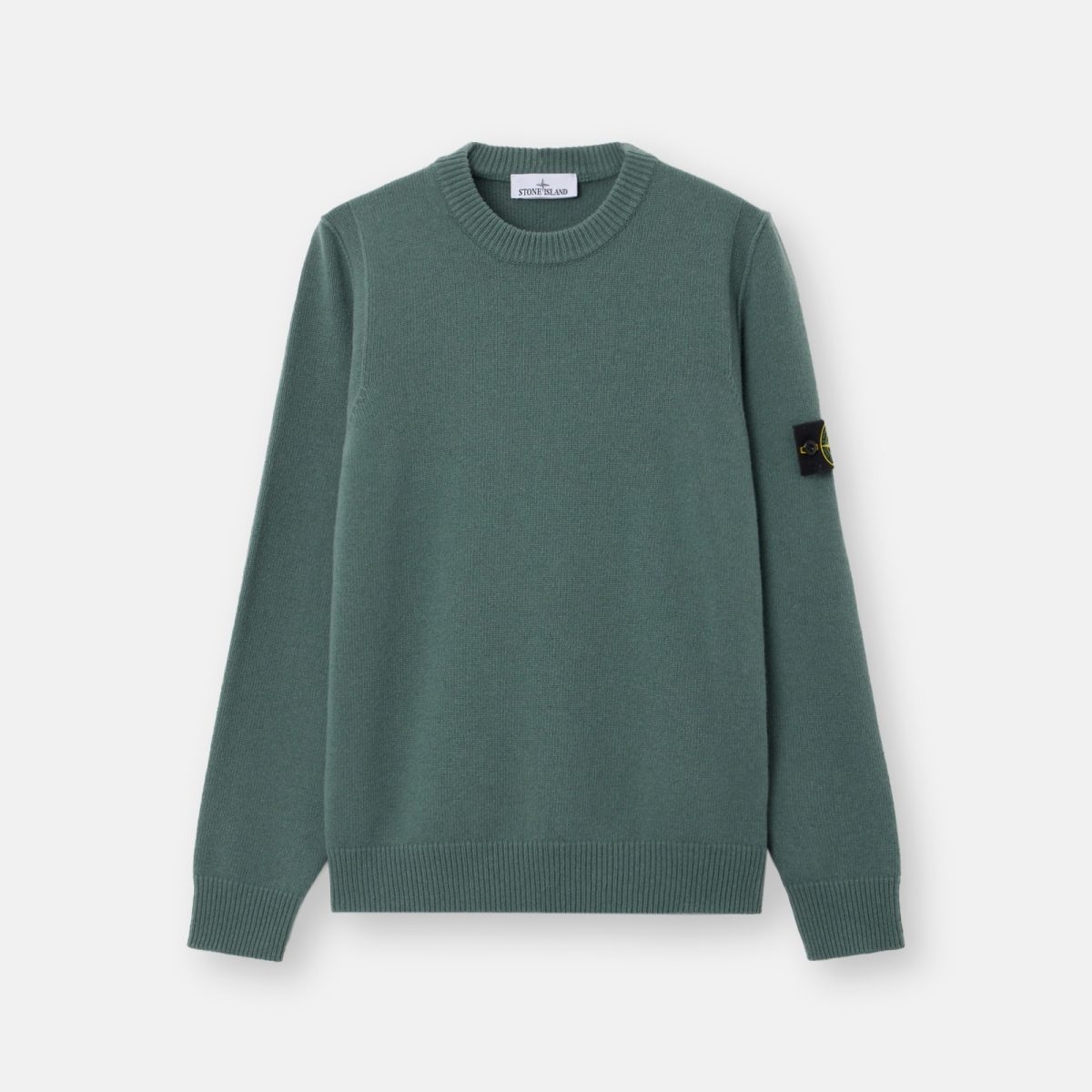 Stone Island Regular-fit crewneck jumper with ribbed trims
