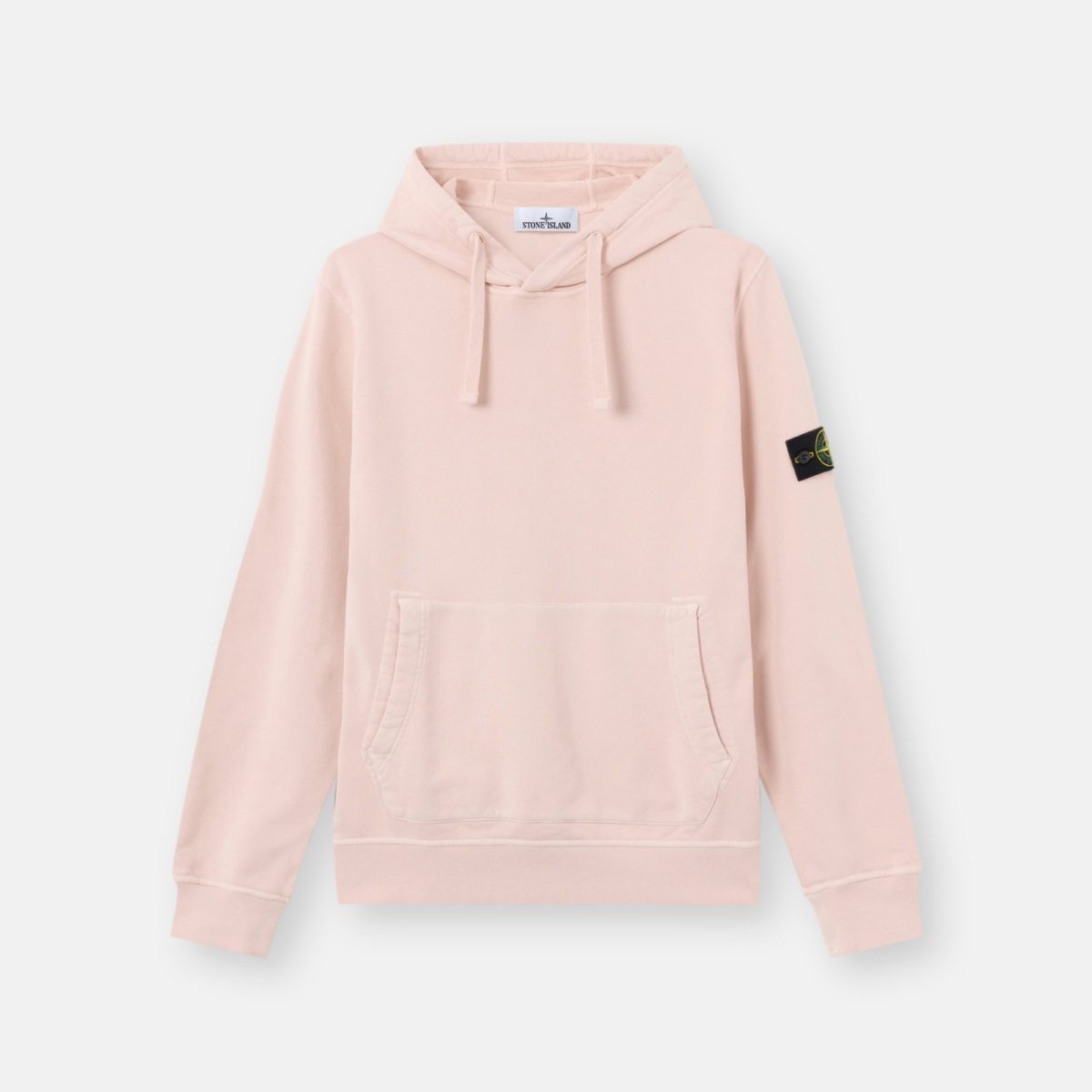 Stone Island Regular-fit hooded sweatshirt with pouch pocket