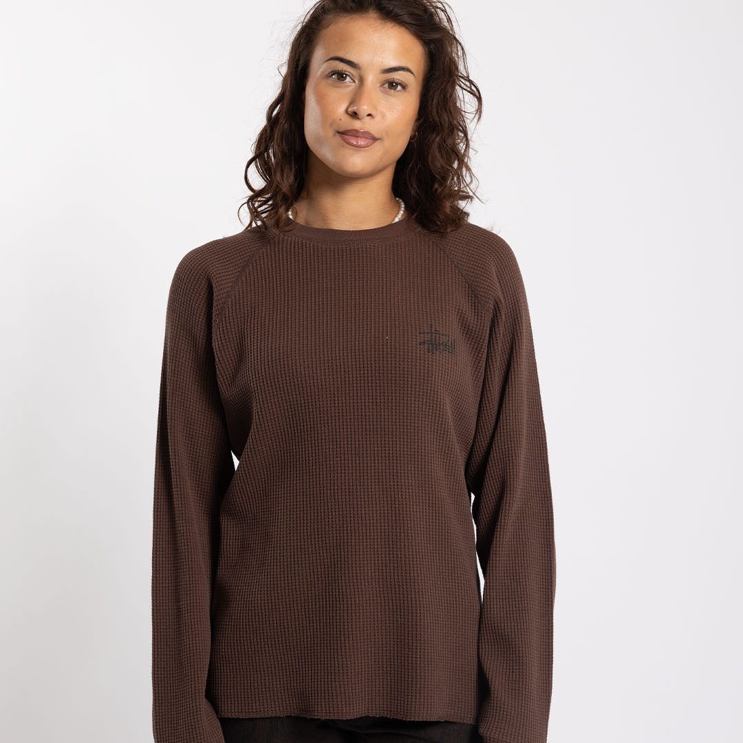 Stüssy Raglan Thermal Basic Stock